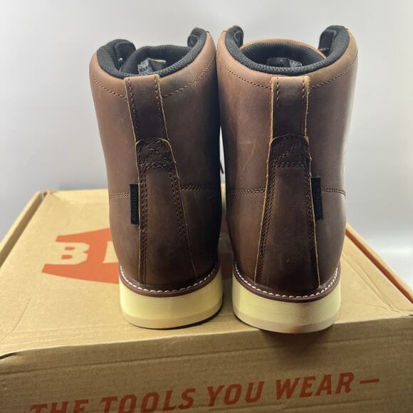 Brown Leather Men's Boots - Picture 4 of 10